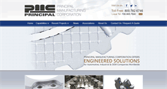Desktop Screenshot of principalmfg.com